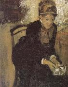 Edgar Degas Kesate taking the card Germany oil painting artist